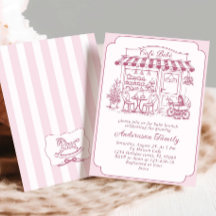 Trendy Cafe Bebe Franse Koffiebar Baby Shower