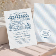Trendy Cafe Bebe Franse Koffiebar Baby Shower