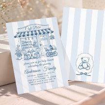 Trendy Café Bebe Franse Koffiebar Baby Shower