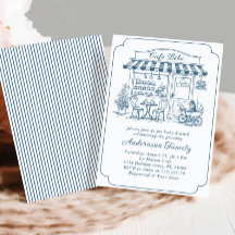 Trendy Cafe Bebe Franse koffiebar Baby Shower