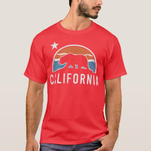 Trendy California Sun Beer Flag Silhouette T-shirt