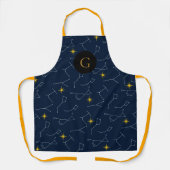 Trendy Celestial Constellations Schort (Voorkant)