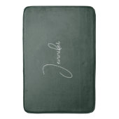 Trendy Celtic Grayish Green Modern Voeg je eigen n Badmat (Voorkant Verticaal)