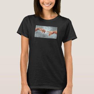 Trendy Centered Reaching Hands T-shirt