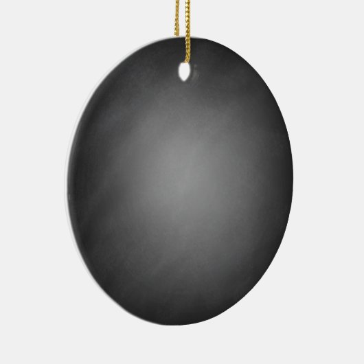 Trendy Chalkboard Vignette Keramisch Ornament (Rechts)