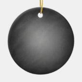 Trendy Chalkboard Vignette Keramisch Ornament (Voorkant)