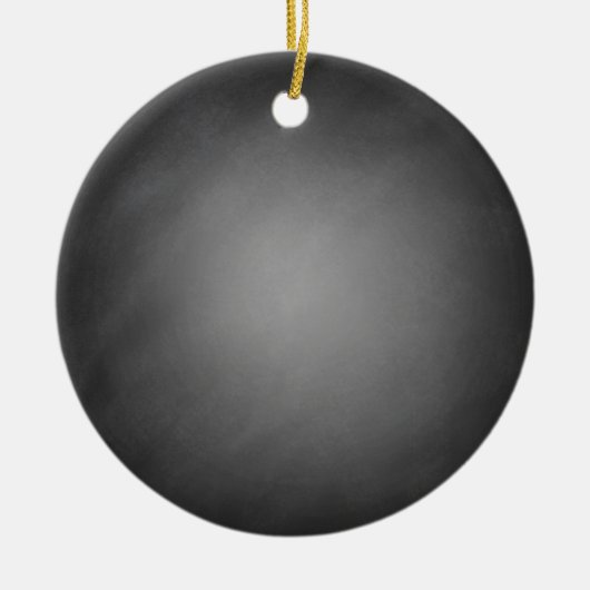 Trendy Chalkboard Vignette Keramisch Ornament (Voorkant)