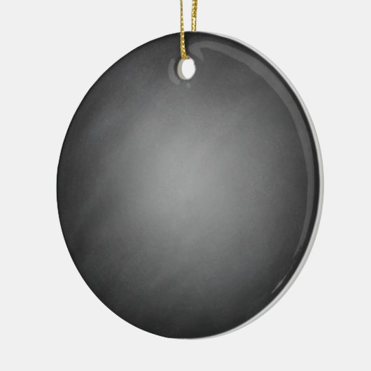 Trendy Chalkboard Vignette Keramisch Ornament (Links)