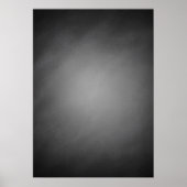Trendy Chalkboard Vignette Poster (Voorkant)