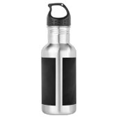 Trendy Chalkboard Vignette Waterfles (Achterkant)