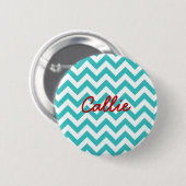 Trendy Chevron Button (Voorkant /achterkant)