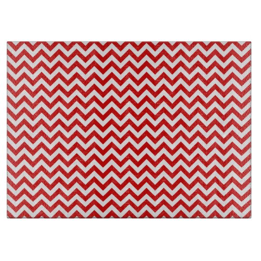 Trendy Chevron Cutting Board Snijplank (Voorkant)