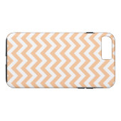 Trendy Chevron iPhone 7 plus robuust Hoesje (Achterkant (Horizontaal))