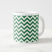 Trendy Chevron Jumbo Mug (Devant droit)