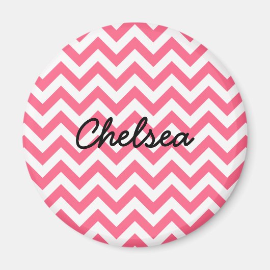 Trendy Chevron Magnet Magneet (Voorkant)