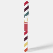 Trendy Chevron Pattern met persoonlijke naam Case-Mate iPhone Case (Achterkant / Rechts)