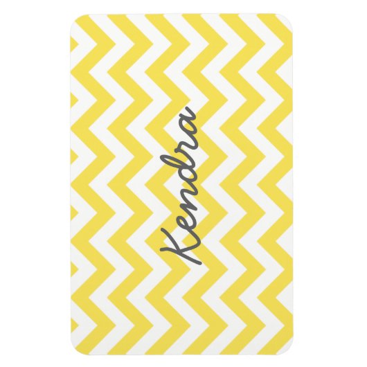Trendy Chevron Premium Magnet (Vertical)
