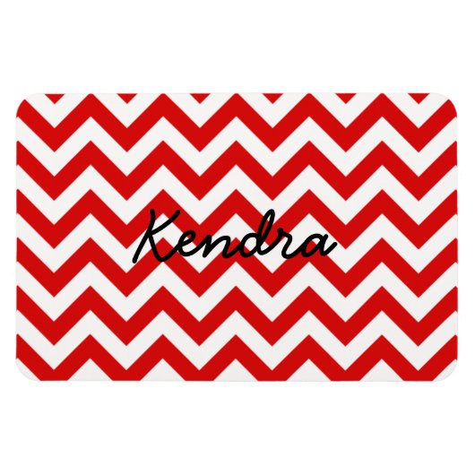 Trendy Chevron Premium Magnet (Horizontal)
