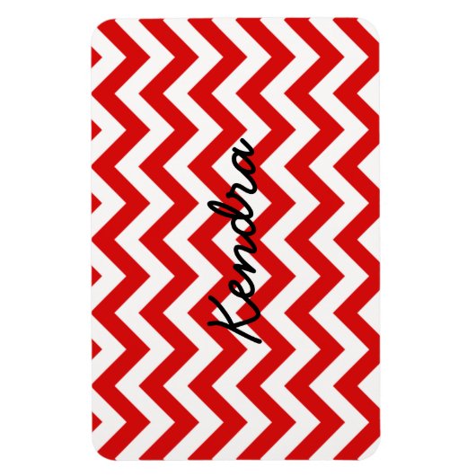 Trendy Chevron Premium Magnet (Vertical)