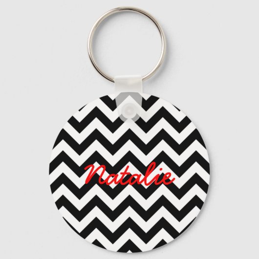 Trendy Chevron Sleutelhanger (Voorkant)