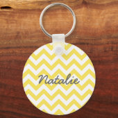 Trendy Chevron Sleutelhanger (Voorkant)
