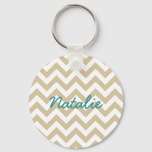 Trendy Chevron Sleutelhanger (Voorkant)