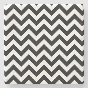 Trendy Chevron Stone Onderzetter