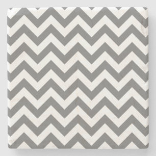 Trendy Chevron Stone Onderzetter