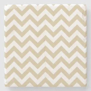 Trendy Chevron Stone Onderzetter