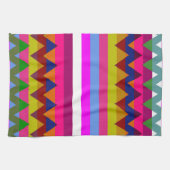 Trendy Chevron Stripes Pattern #26 Theedoek (Horizontaal)