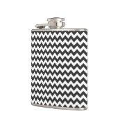 Trendy Chevron Zigzag Pattern 6 Heupfles (Links)