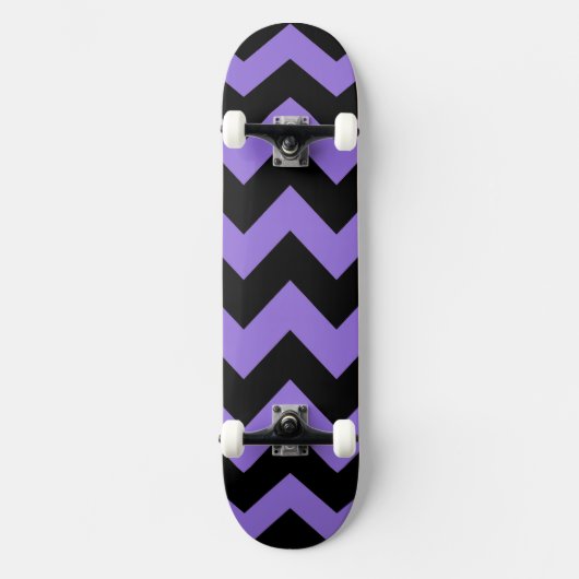 Trendy Chevron Zigzag Pattern 9 Skateboard (Voorkant)