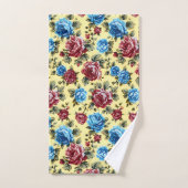 Trendy Chic Stylish Floral Vintage  (Serviette à main)