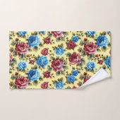 Trendy Chic Stylish Floral Vintage  (Serviette à main)