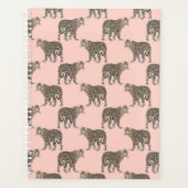 Trendy chique luipaard dierpatroon planner (Voorkant)