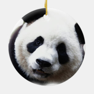 Trendy chique Panda kerstboom Ornament