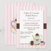 Trendy Coffee Bridal Shower Kaart (Voorkant / Achterkant)