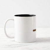 Trendy  Coffee Mug Perfect Gift for Coffee Lovers Tweekleurige Koffiemok (Links)