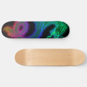 Trendy Colorful Chinese Dragon Skateboard (Horizontaal)