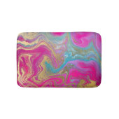 Trendy Colorful Marble Pattern Badmat (Voorkant)