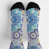 Trendy Colorful Patterned Socks Sokken (Top)