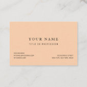 Trendy Colorful Pumpkin Pattern | Autumn Vibes Visitekaartje (Achterkant)