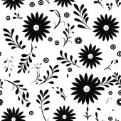 Trendy Colors Custom Blanket Black White Botanical Fleece Deken