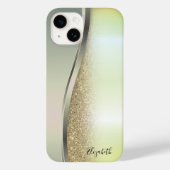 Trendy Cool Glitter Case-Mate iPhone Case (Achterkant)