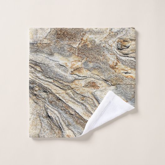 Trendy Cool Marble Pattern Bad Handdoek (Wasdoekje)