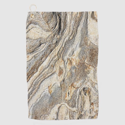 Trendy Cool Marble Pattern Golfhanddoek (Voorkant)