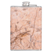 Trendy Cool Marble Stone Texture Heupfles (Achterkant)