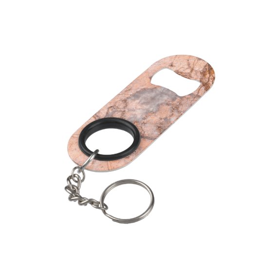 Trendy Cool Marble Stone Texture Mini Flessenopener (Achterkant Gekanteld)