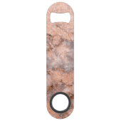 Trendy Cool Marble Stone Texture Speed Flessenopener (Achterkant)