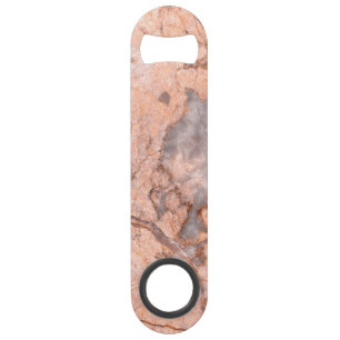 Trendy Cool Marble Stone Texture Speed Flessenopener